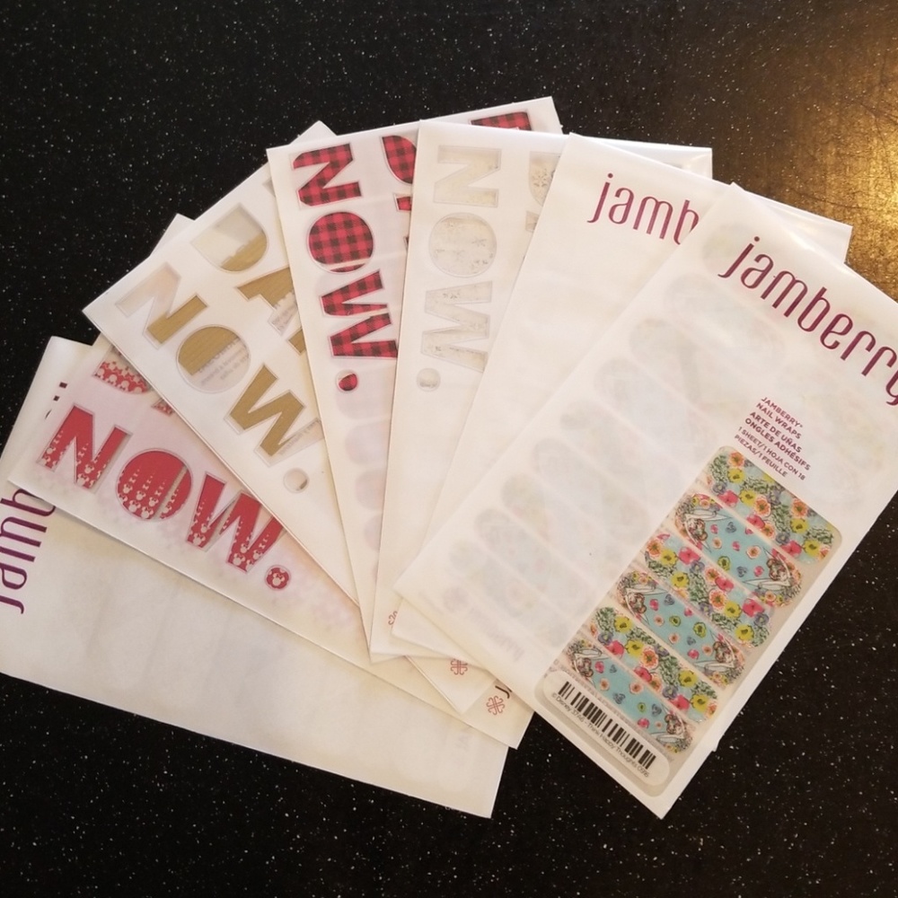 Lot of Jamberry Nail Wraps